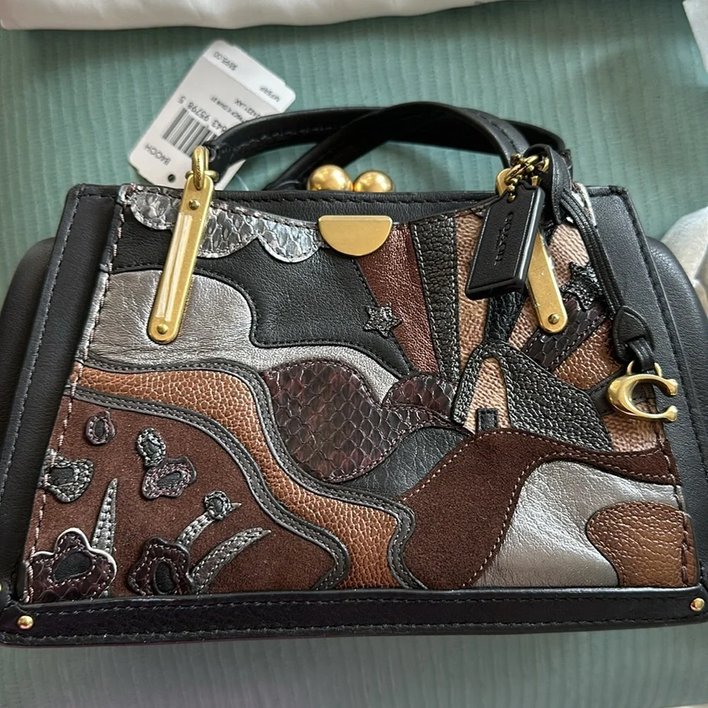 Coach Multicolor Patchwork Bag - Picture 1 of 8
